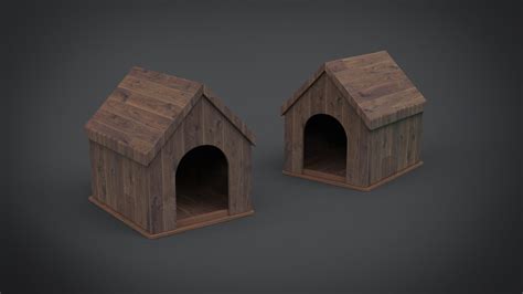 Dog House 3D Model