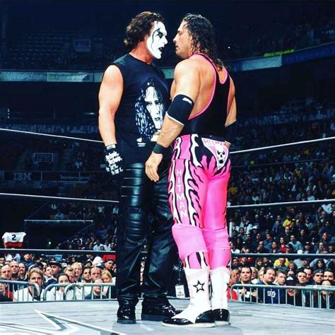 Bret Hart & Sting Share Mutual Respect, WCW Rivalry