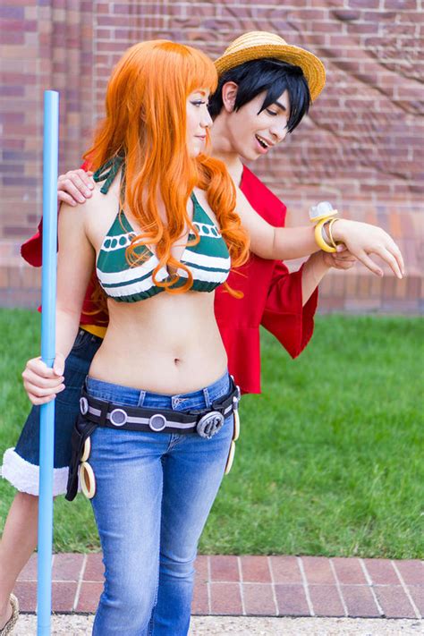 Luffy Sees Nami's Log Pose: One Piece Cosplay by firecloak on DeviantArt