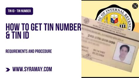 How To Get TIN Number & TIN ID: Requirements and Procedure - Lucid Horizon