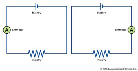 Electric current diagram