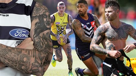 AFL player tattoos: Club by club guide to footballer ink | The Advertiser