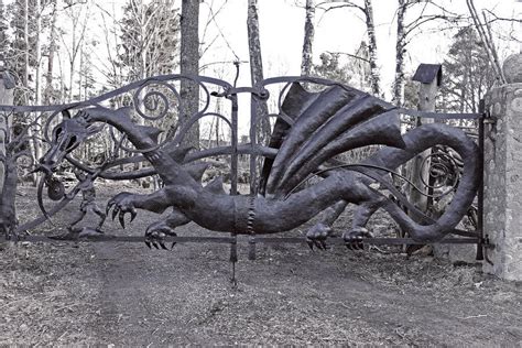 Dragon gate by guru-13 on deviantART | Metal garden art, Dragon ...