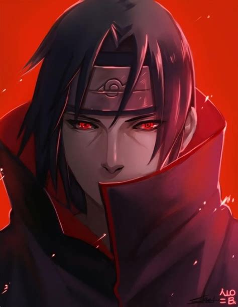 Amazing Itachi Fanart | Itachi akatsuki, Itachi mangekyou sharingan ...