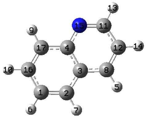 Optimized structure of quinoline. | Download Scientific Diagram