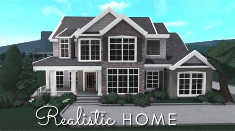 Bloxburg: Realistic Home| House Build| Roblox - YouTube