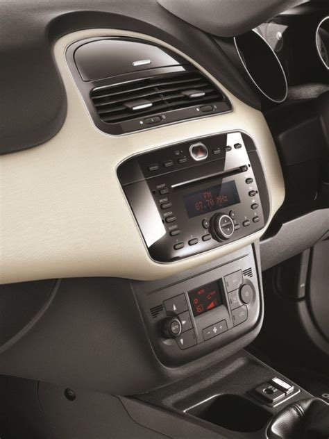 Fiat Punto Evo Interior Centre Console - CarBlogIndia