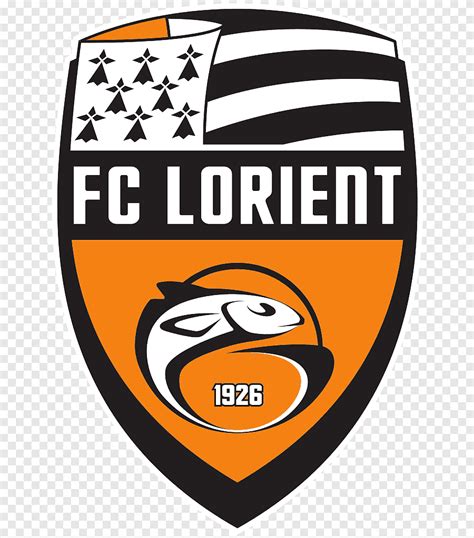 Logo FC Lorient orange et noir, Lorient Logo, icônes logos emojis ...