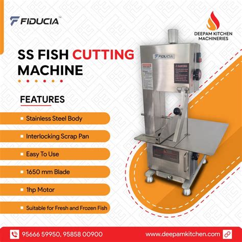 India's No.1 Fish Cutting Machine From Deepam Kitchen