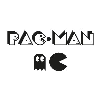 Pac-Man vector logo - Pac-Man logo vector free download