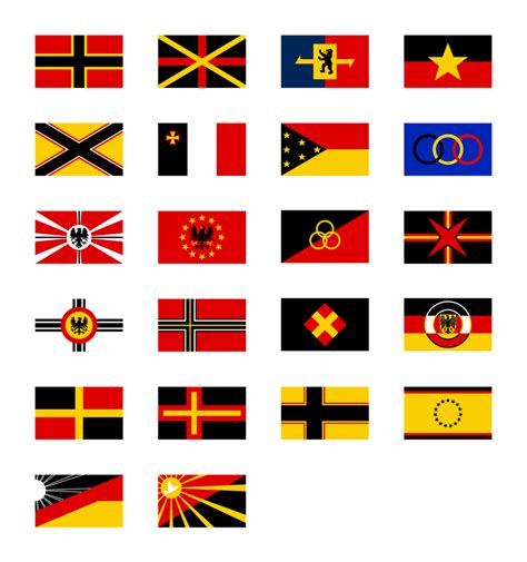 German Flag Proposals 1948 by Kristo1594 | German flag, Flag art ...