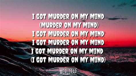 YNW Melly Murder On My Mind Lyrics - YouTube