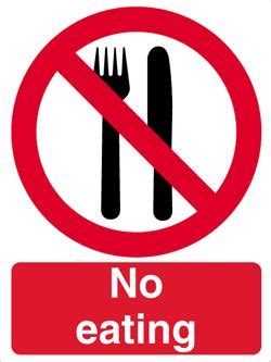 No Eating Sign - ClipArt Best