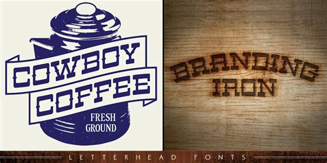 LHF Branding Iron Font | Fontspring