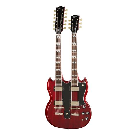 Gibson Eds-1275 Double Neck Electric Guitar Cherry Red – Mega Music Online