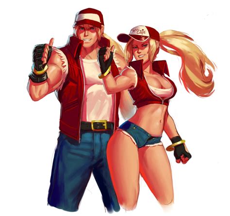 Terry Bogard & Terri Bogard , Marquese Alexander on ArtStation at https ...