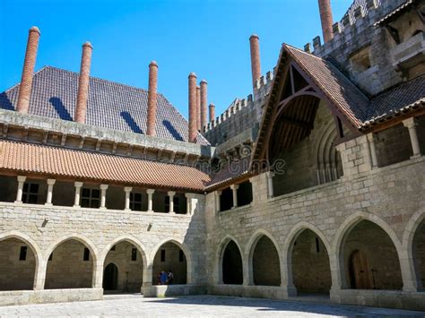 Ducal Palace of Braganca in Guimaraes Editorial Stock Image - Image of ...