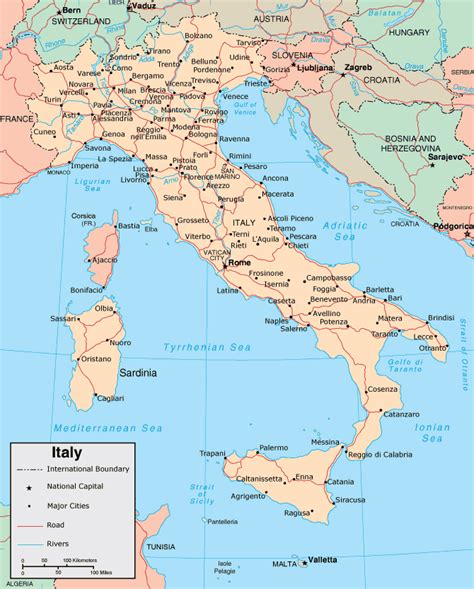 Map of Italy - Maps of Italy