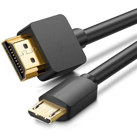 Amazon.com: HDMI to Micro USB Cable, 1.5M/ 5ft HDMI Male to Micro USB ...