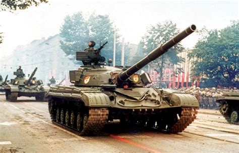 T-64 tanks of the Soviet Army.