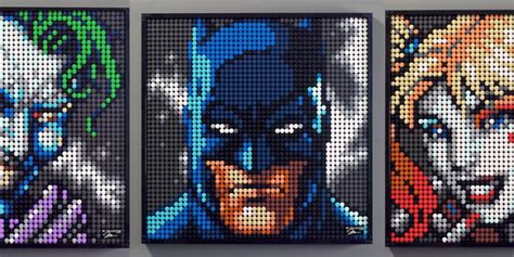 LEGO Batman Art mosaic unveiled with over 4,100 pieces - 9to5Toys