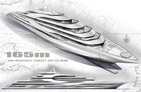 Superyacht Sketches | Yacht design, Yacht, Boat design