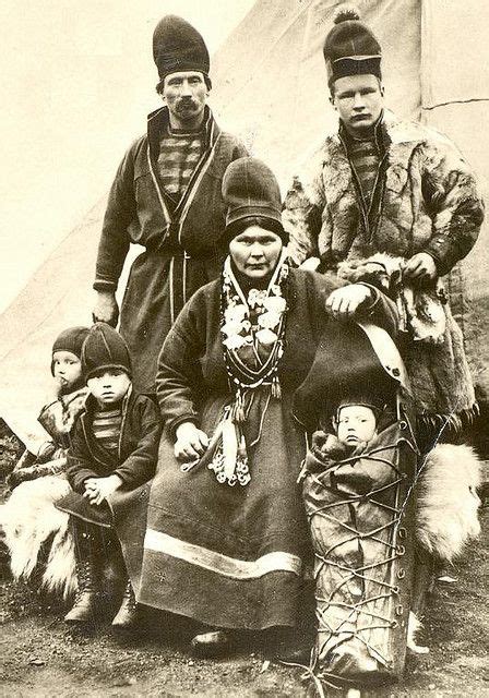 Indigenous Saami family of northern Scandinavia Old Photos, Vintage ...