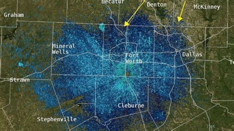 Weather radar picks up widespread bird migration - ABC News