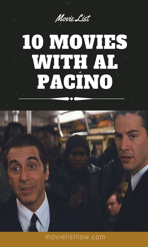 10 Movies With Al Pacino - Movie List Now | Al pacino, Movie list, Movies