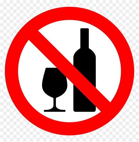 Medium Image - No Alcohol Sign, HD Png Download - 800x800(#71630) - PngFind