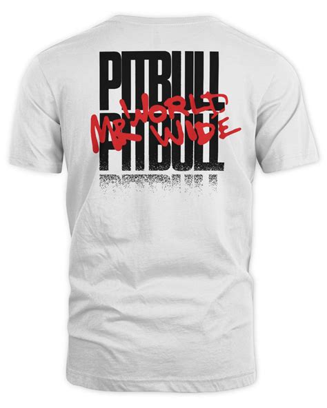 Pitbull Merch Mr Worldwide T-Shirt | Aacipt