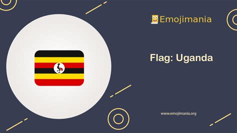 🇺🇬 Meaning | Flag: Uganda Emoji | Copy and Paste