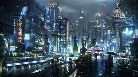 HD wallpaper: Sci Fi, City, Night | Wallpaper Flare