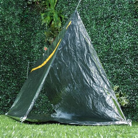 Emergency Waterproof Survival Tube Tent Thermal Reflective Cold Weather ...