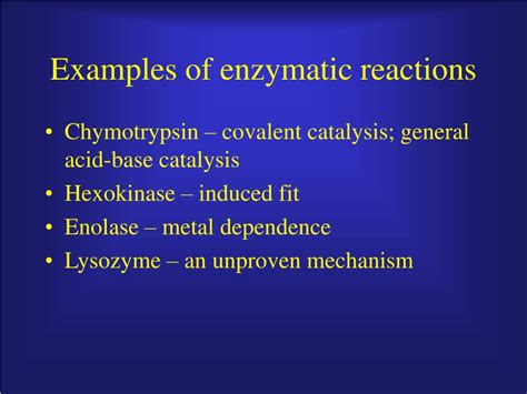 PPT - Six classes of enzymes PowerPoint Presentation, free download ...