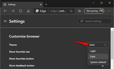 How To Enable Dark Mode In Microsoft Edge Chromium Edge Chromium | The ...