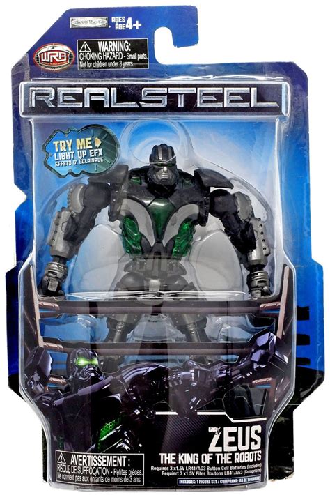 Real Steel Series 1 Zeus Action Figure The King of the Robots Jakks ...