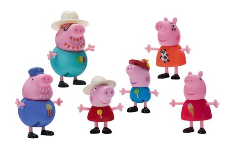 Peppa Pig and Family Fair Figure 6 Pack - Walmart.com - Walmart.com