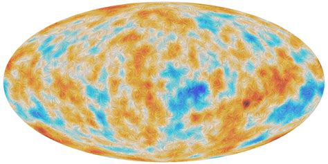 A visualisation of the polarisation of the Cosmic Microwave Background ...