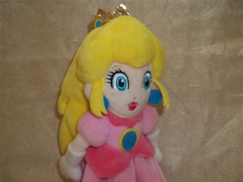 Super Mario Bros Plush Princess Peach 10" Pink Stuffed Nintendo ...