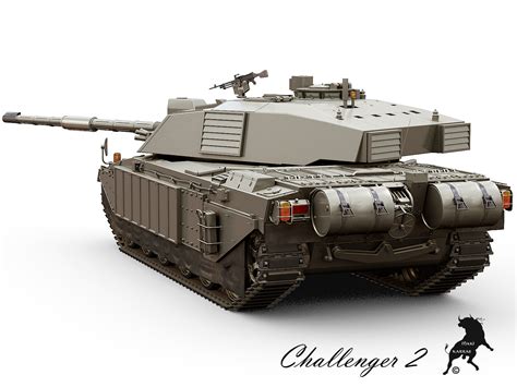 3d challenger tank