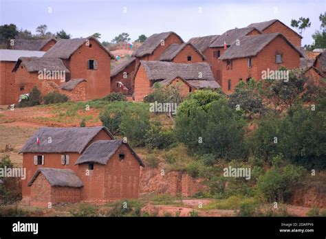 Local village houses, Antananarivo, Madagascar Stock Photo - Alamy