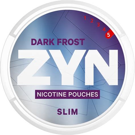 Buy ZYN Slim Dark Frost snus — order online at Snus24