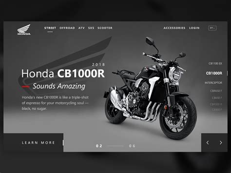 Bikes Web Design | Web design, Web layout design, Website header