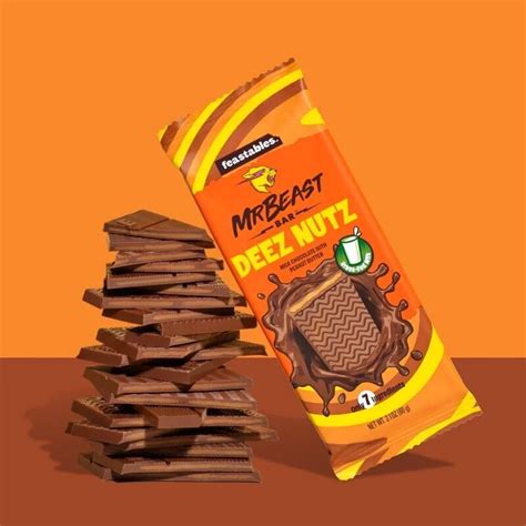 Inside MrBeast Feastables 'Deez Nuts Chocolate Bar': Everything You ...