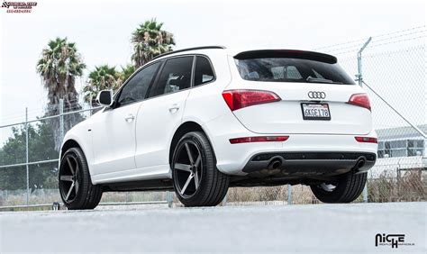 Audi Q5 Niche Milan - M134 Wheels Black & Machined with Dark Tint