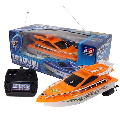 Remote Control Speedboat RC Boats Toy (Colors May Vary)-in RC Boats ...