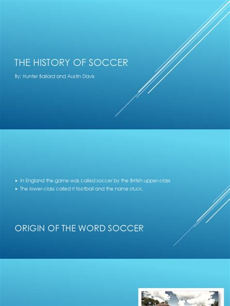 The History of Soccer Final | PDF | Real Madrid C.F. | Fc Barcelona