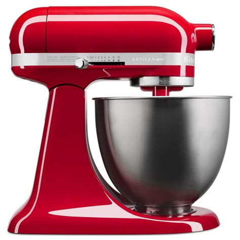 KitchenAid Artisan Mini 3.5 Quart Tilt-Head Stand Mixer, Empire Red ...