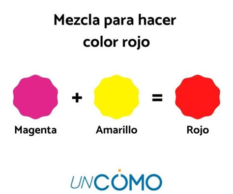 Cómo HACER COLOR ROJO - ¡Paso a paso Fácil!